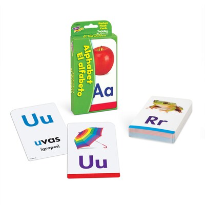 Trend® ESL & ELL Resources, Pocket Flash Cards, Alphabet