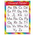 Trend Enterprises Manuscript Alphabet Learning Chart, 17W x 22H (T-38134)