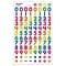 Trend Numbers superShapes Stickers, 800 CT (T-46036)