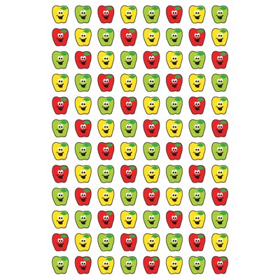 Trend Happy Apples superShapes Stickers, 800 CT (T-46075)