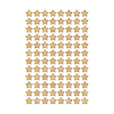 Trend Enterprises® SuperShapes Chart Seal, Gold Sparkle Star
