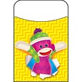Trend Enterprises® Sock Monkeys Terrific Pocket, 40/Pack