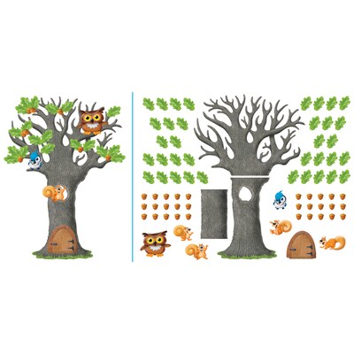 Trend Enterprises Bulletin Board Set, Big Oak Tree, Multiolor, 2/Bundle (T-8026)