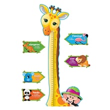 Giraffe Growth Chart Bulletin Board Set, 8/ST, 2 ST/BD (T-8176)