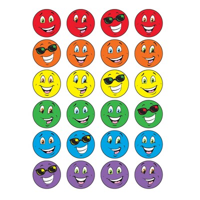 Trend Colorful Smiles/Tutti-Frutti Stinky Stickers, 96 ct. (T-83208)