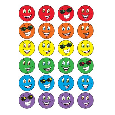 Trend Colorful Smiles/Tutti-Frutti Stinky Stickers, 96 ct. (T-83208)