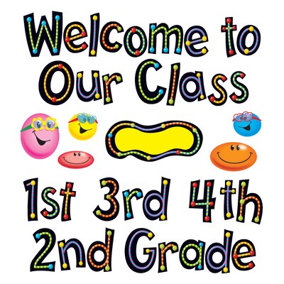 Trend® Mini Bulletin Board Sets, Welcome Phrases