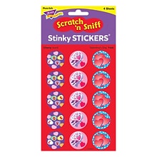 Trend Valentines Day - Cherry Stinky Stickers Large Round, 60 ct. (T-928)