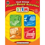 Teacher Created Resources® Yr Rnd Proj-Based Activities For Stem Book, Grades 1-2
