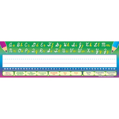 Cursive Writing Flat Name Plates