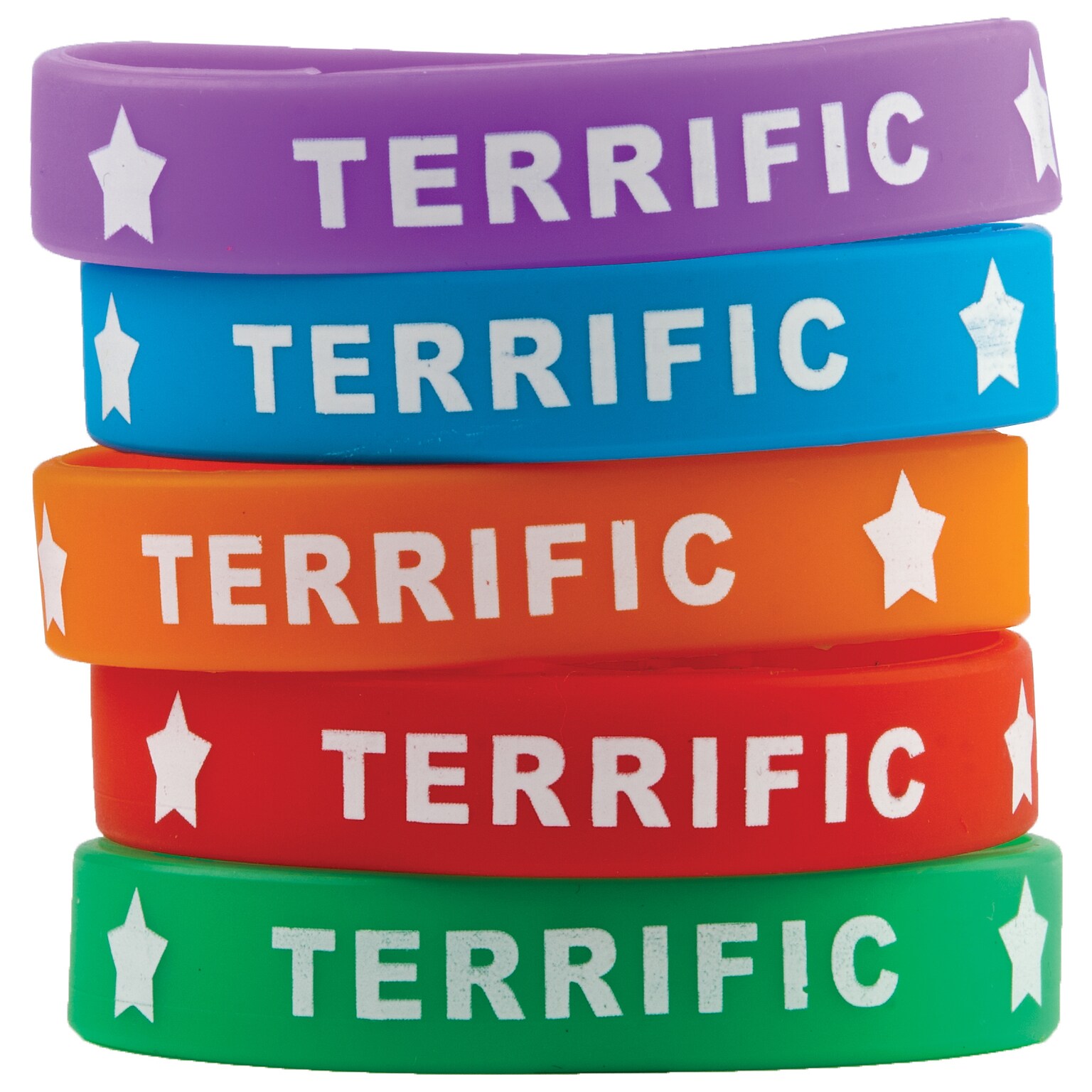 Teacher Created Resources Terrific Wristbands, Pack of 10 (TCR6549)