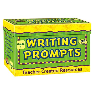 Teacher Created Resources Creative Writing, Prompt Cards, Grade 1