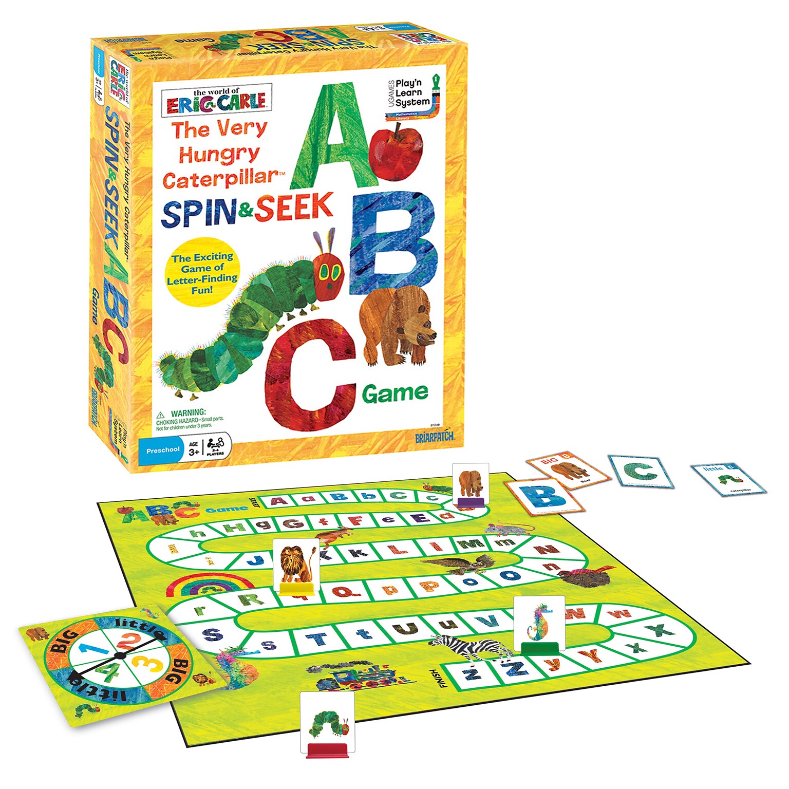 Brairpatch The Very Hungry Caterpillar Spin & Seek ABC Game (UG-01249)