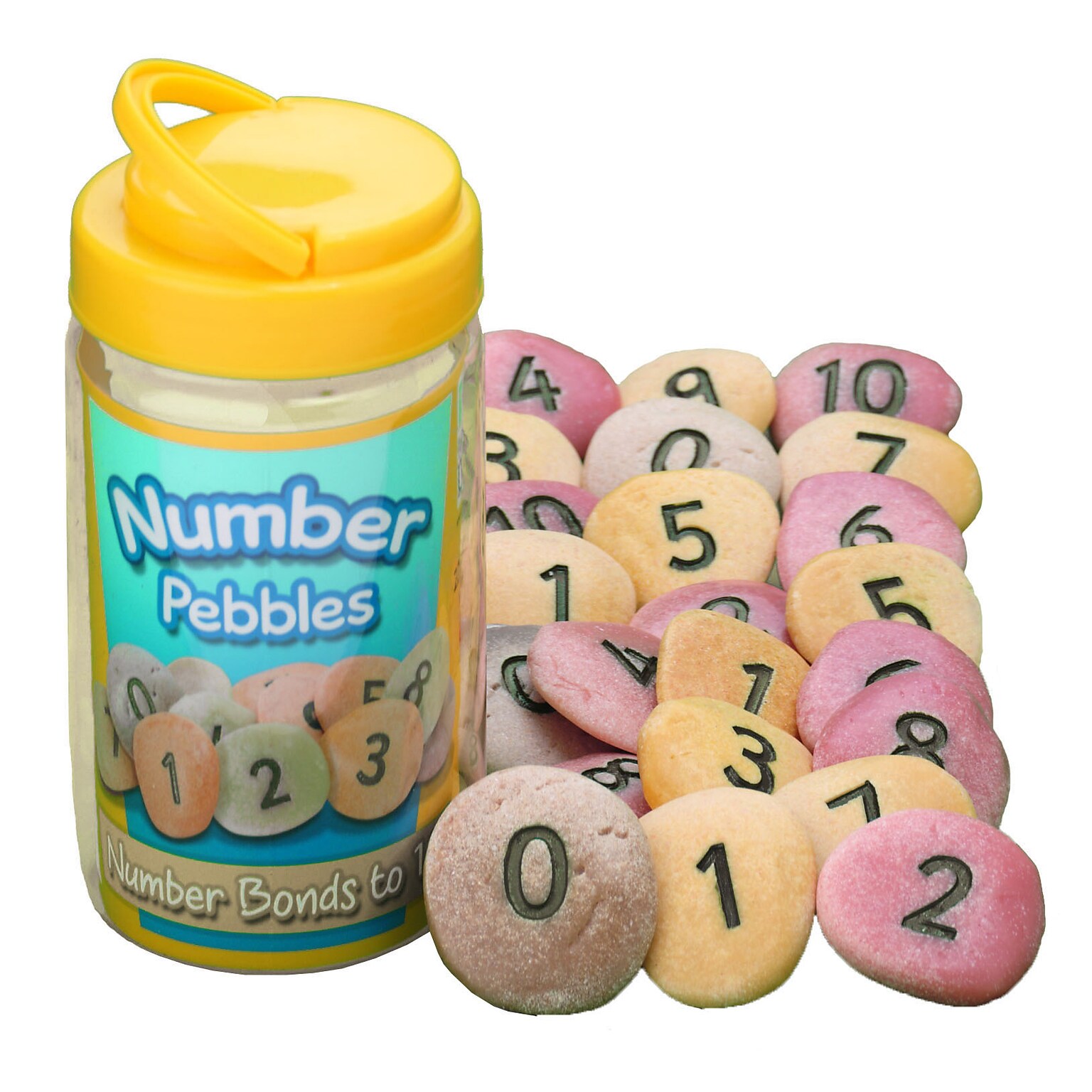 Yellow Door® Number Pebbles