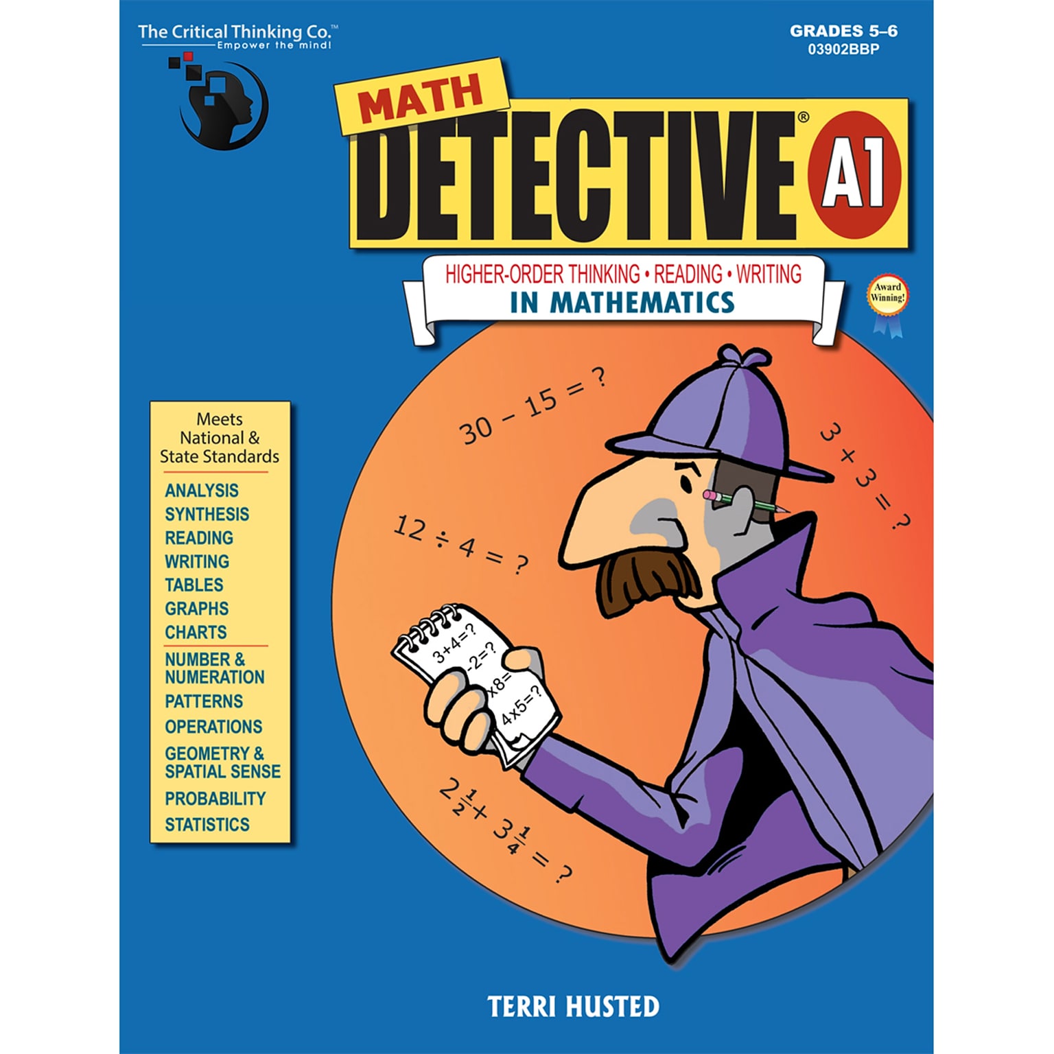 Math Detective, Level A1, Grades 5-6, Paperback (CTB3902)