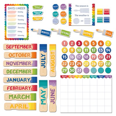Painted Palette Calendar BB Set