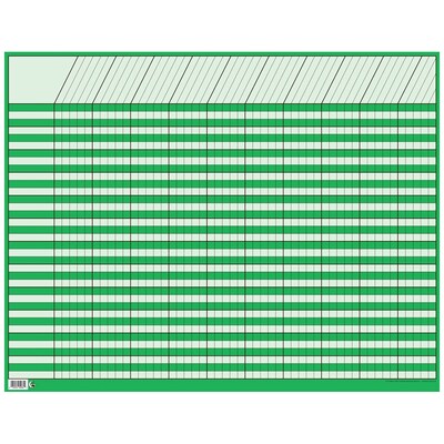 Creative Teaching Press™ Incentive Charts, Large Horizonal, Green