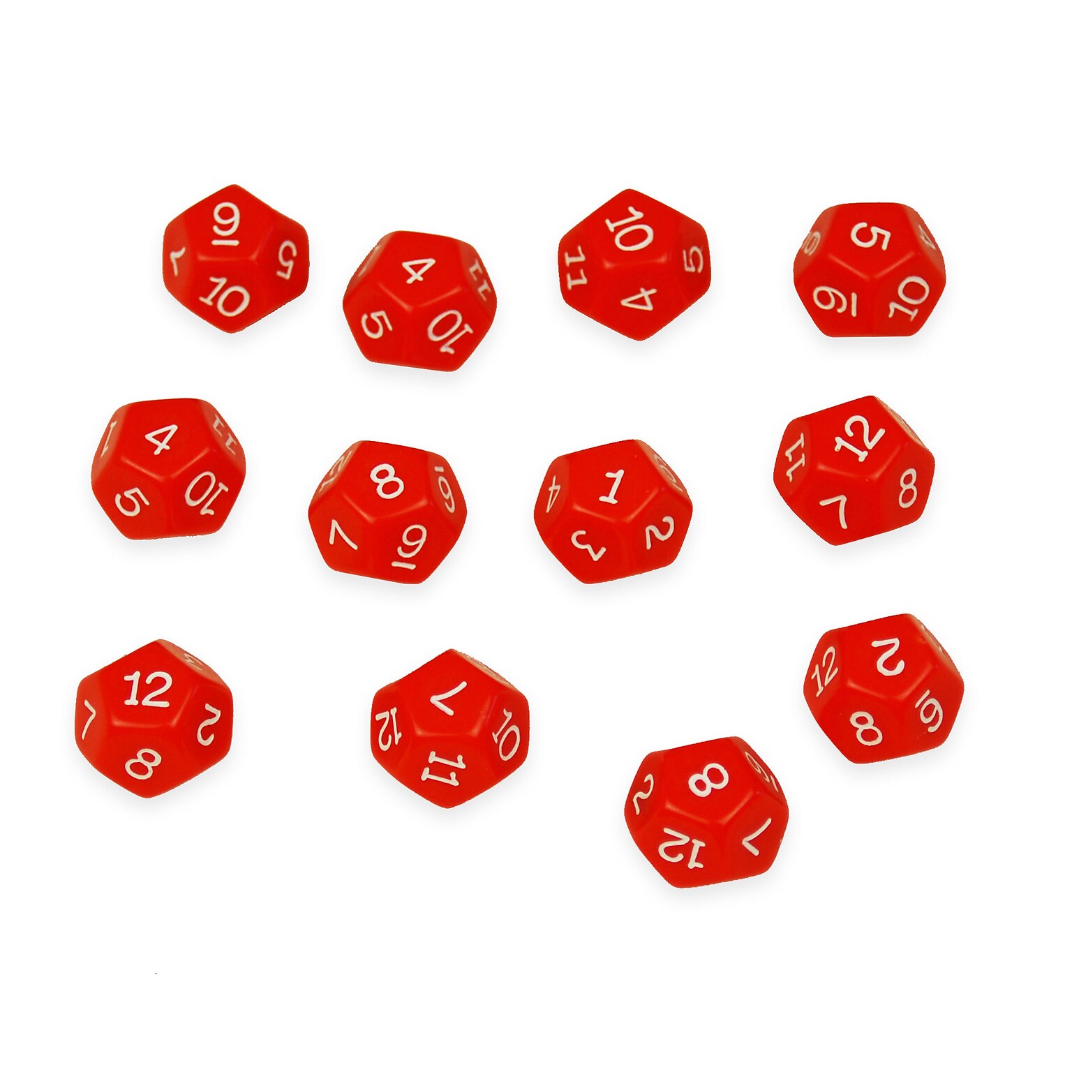 Learning Advantage 12-Sided Polyhedra Dice (CTU7341)