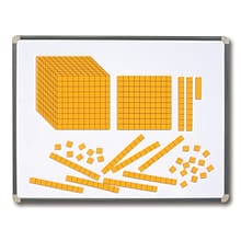 Learning Advantage Magnetic Foam Base Ten Blocks, Grade 1st - 6th