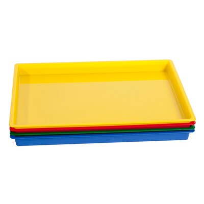 Learning Advantage® Multipurpose Trays, Set of 4 Assorted Colors (CTU77040)
