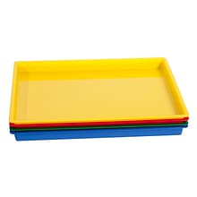 Learning Advantage® Multipurpose Trays, Set of 4 Assorted Colors (CTU77040)