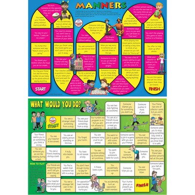 Didax Social Skills Board Games, Grades 1-5 (DD-500063)