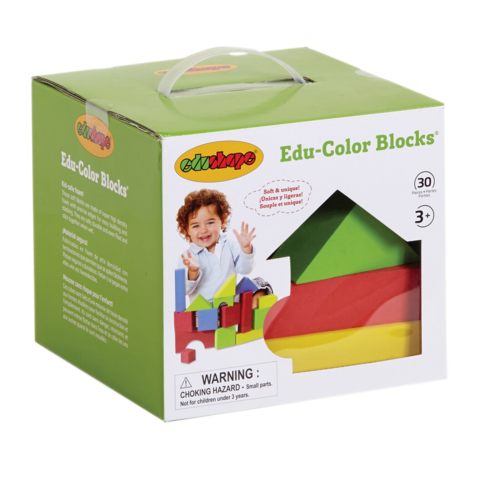 edushape® Educolor Blocks, 30/Box