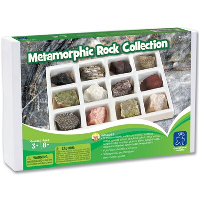 GeoSafari Metamorphic Rock Collection, Set of 12
