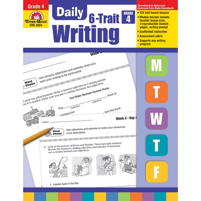 Daily 6 Trait Writing, Grade 4