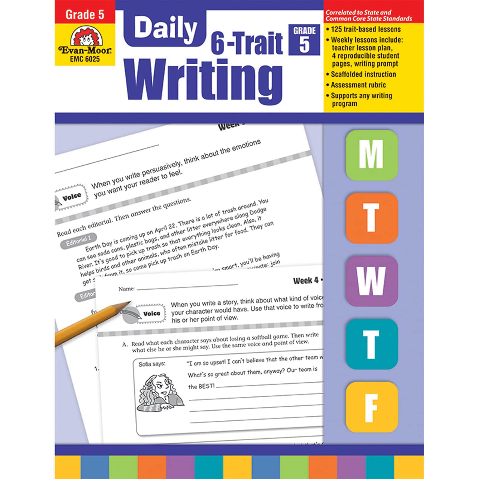 Daily 6 Trait Writing, Grade 5