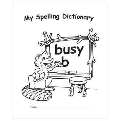 Edupress My Own Books™ My Spelling Dictionary, 10 Books/Bundle (EP-111)