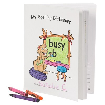 Edupress My Own Books™ My Spelling Dictionary, 10 Books/Bundle (EP-111)