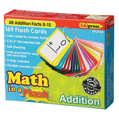 Math in a Flash™ Addition Flash Cards