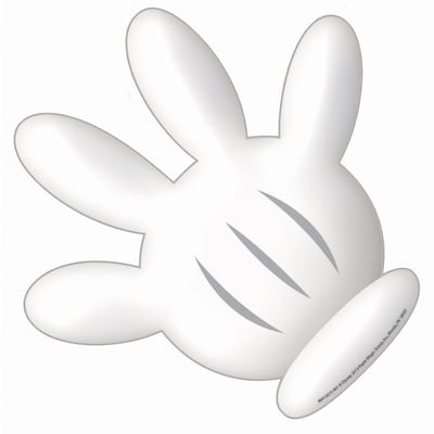 Eureka® Mickey Mouse Clubhouse® Handprints Paper Cut Outs, 5 (EU-841001)