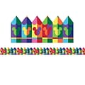 Eureka EU-845229, Geo Mickey Pencils Deco Trim Extra Wide Die Cut