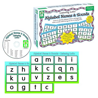 Key Education Listening Lotto, Alphabet Names & Sounds