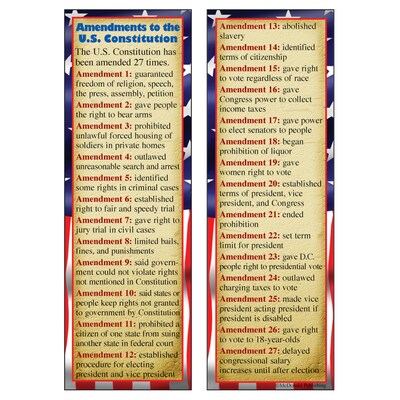 McDonald Publishing Smart Bookmarks, Constitutional Amendments