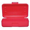 Romanoff Products Pencil Box, Red, 12 per Bundle (ROM60202)
