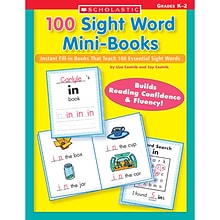 100 Sight Word Mini-Books Lisa Cestnik, Jay Cestnik Paperback