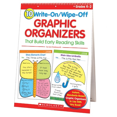 10 Write-On/Wipe-Off Graphic Organizers That Build Early Reading Skills