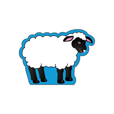 Shapes Etc Notepads, Large, Sheep