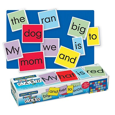 Smethport® Sight Words Card Set, Word Recognition