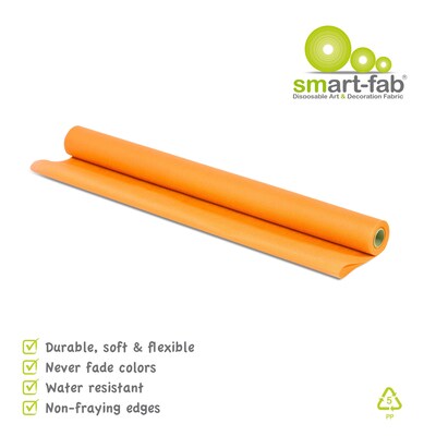 Smart-Fab® Fabric Roll, 24" x 18', Orange