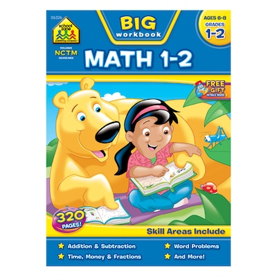 Big Workbook Math, Grades 1-2
