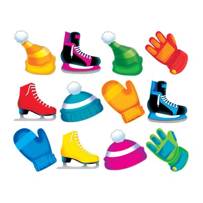 Trend Winter Play Classic Accents® Variety Pack, 36/Pack (T-10657)