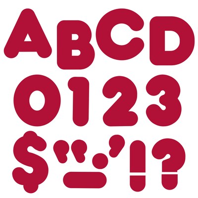 Trend® 4 Ready Letters®, Casual Maroon