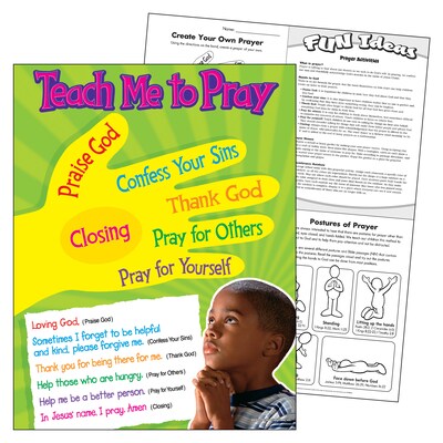 Teach Me to Pray Learning Chart