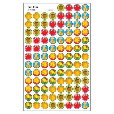 Trend Fall Fun superSpots Stickers, 800 CT (T-46153)