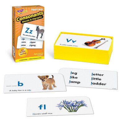 Trend® Skill Drill Flash Cards, Consonants