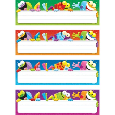 Trend® Desk Toppers® Name Plates, Frog Tastic